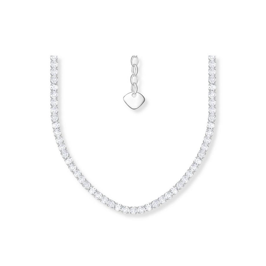 Thomas Sabo  Halskette   Weißen Steinen 