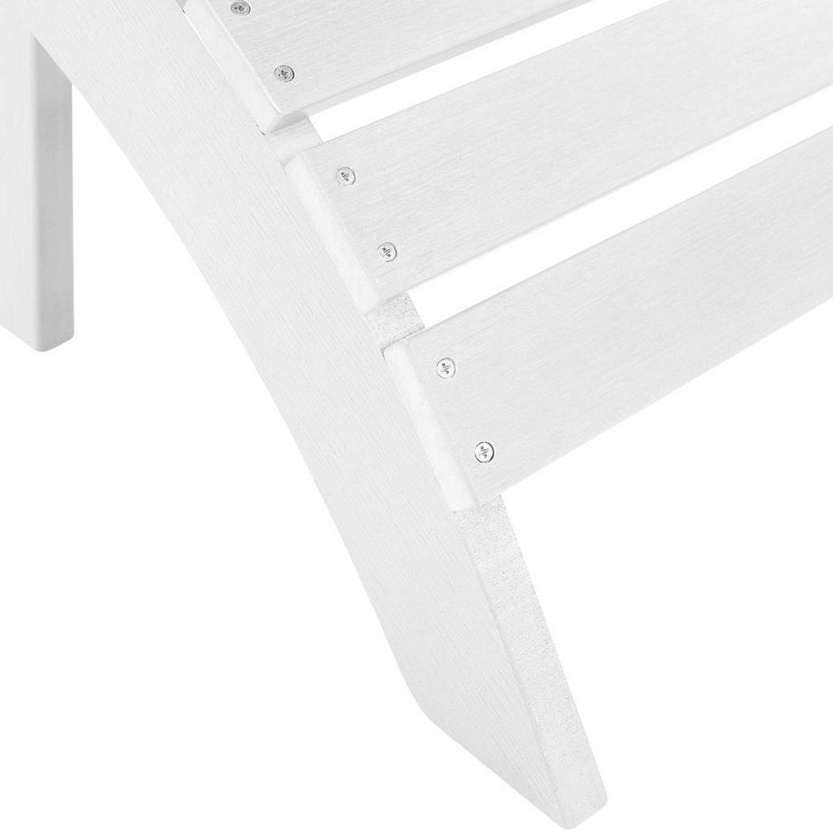 Beliani Pouf de jardin en Bois synthétique  ADIRONDACK  