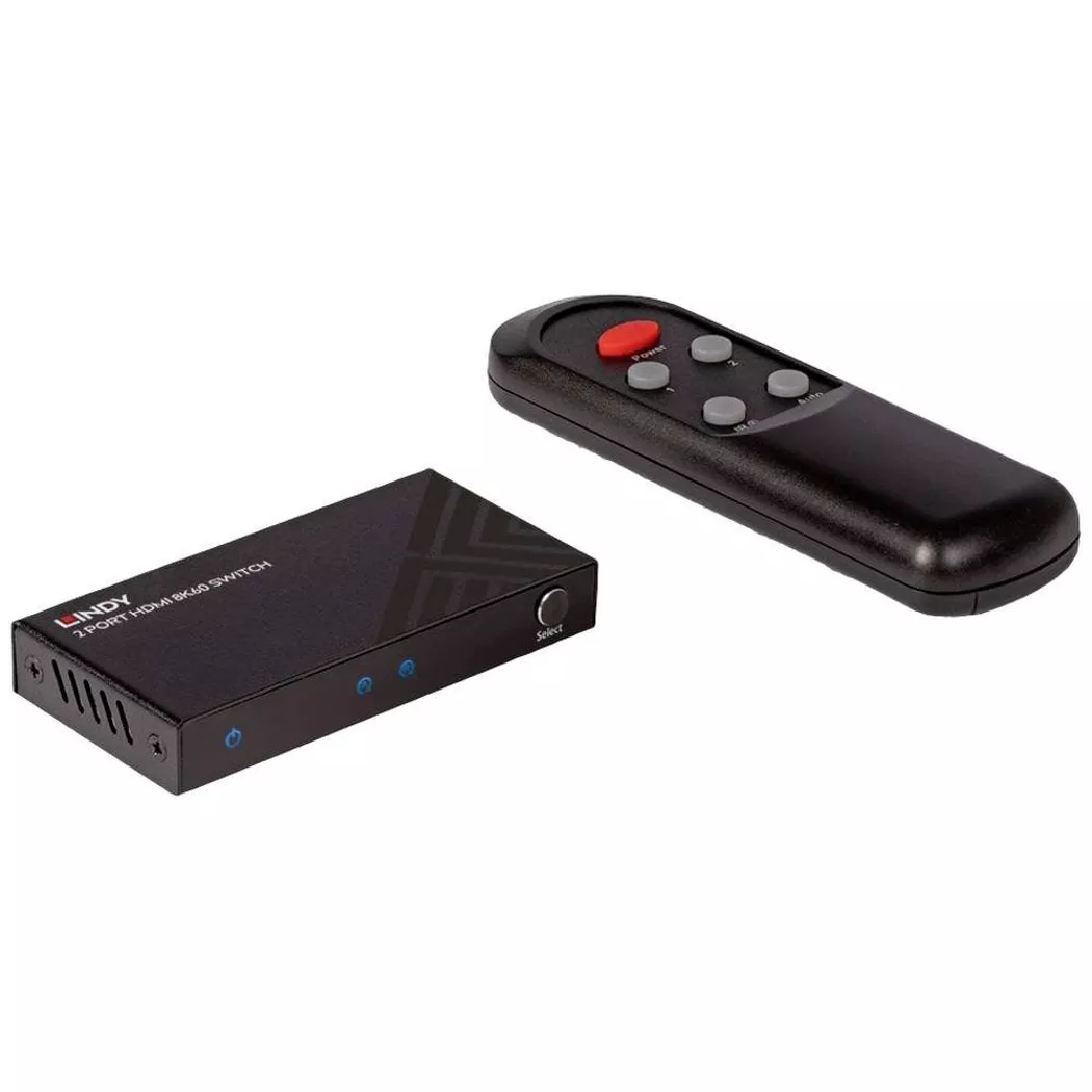 LINDY - Video-Switch HDMI, Schwarz