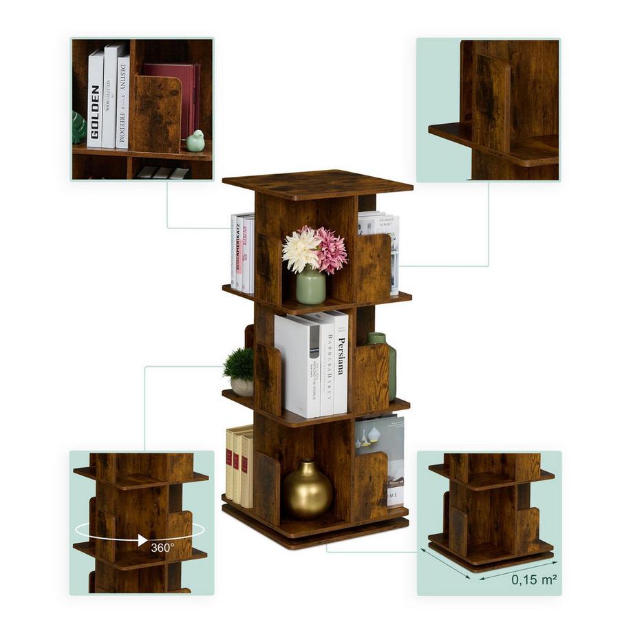 Northix Eckregal im Industriestil  