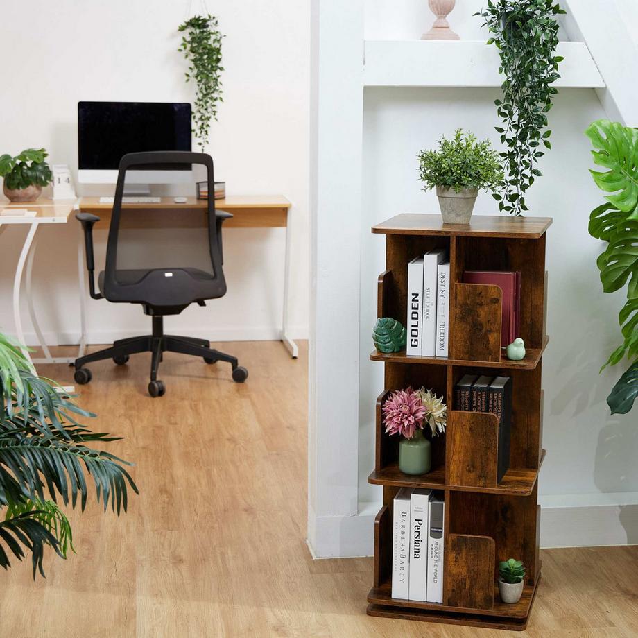 Eckregal im Industriestil