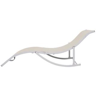 VidaXL Chaise longue tissu  