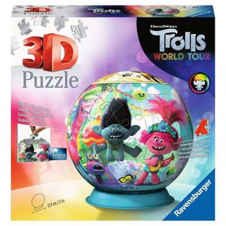 Ravensburger  Puzzle Puzzleball Trolls World Tour (72Teile) 