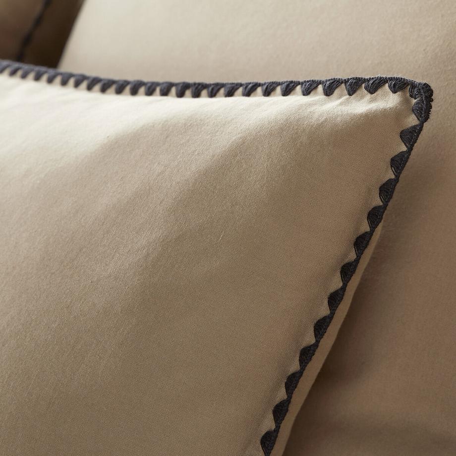 La Redoute Intérieurs Housse de couette Merida en coton prélavé  