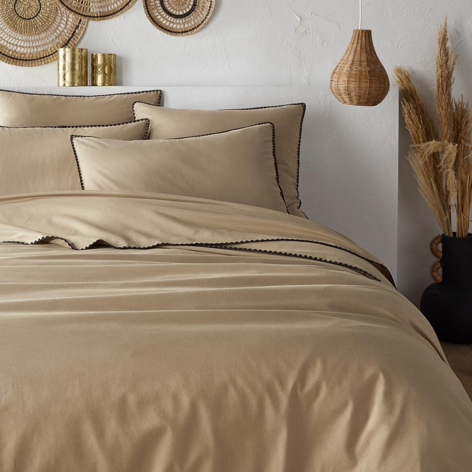 La Redoute Intérieurs Housse de couette Merida en coton prélavé  