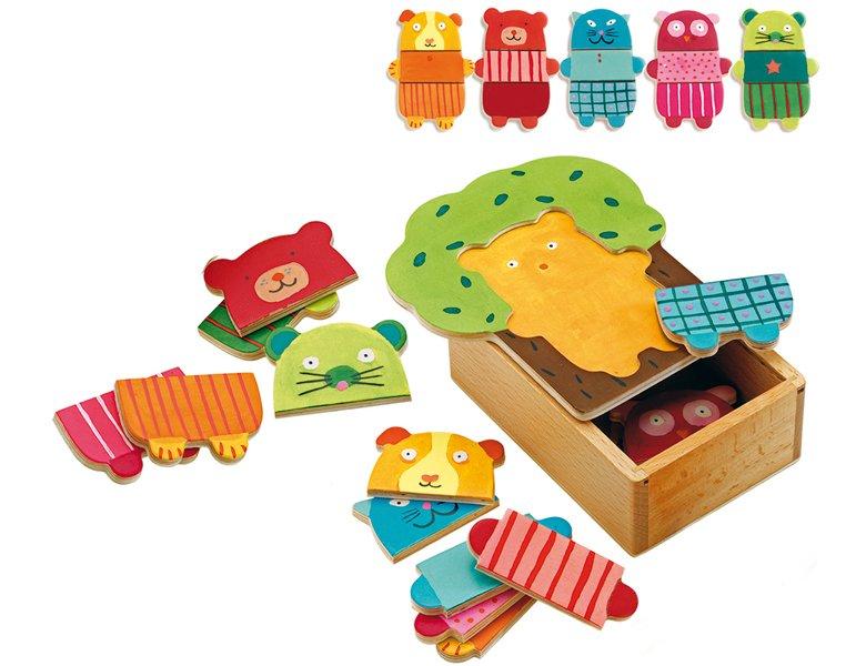 Djeco  Puzzle Arbra doudou (15Teile) 