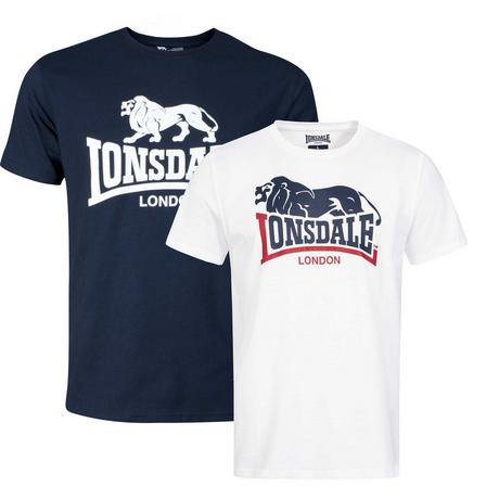 LONSDALE Oscoe Regular Fit T-Shirt Doppelpack  