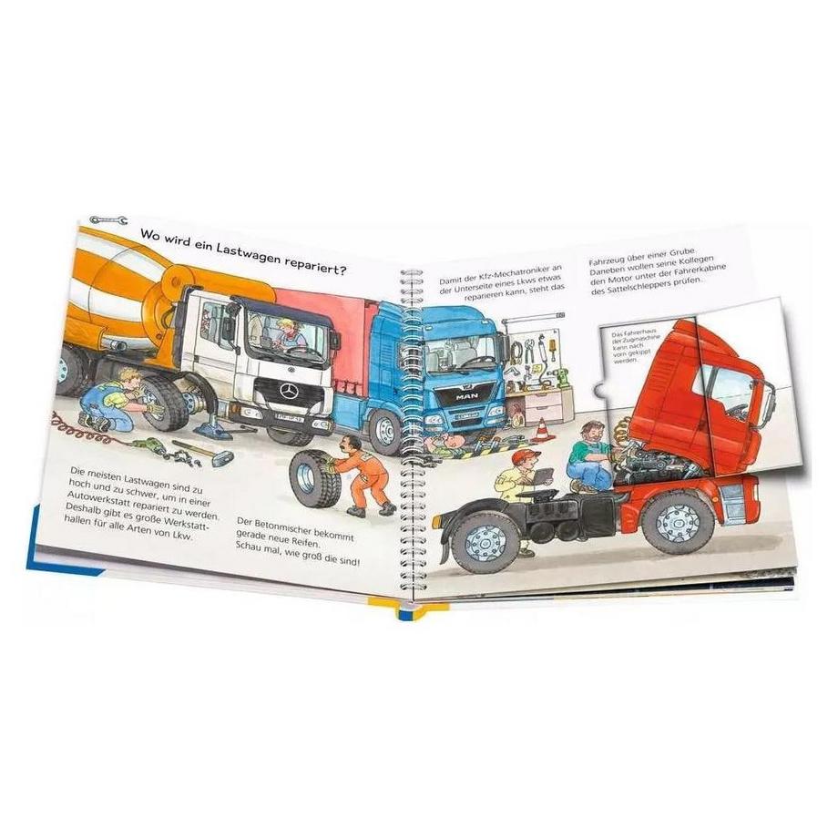 Wieso? Weshalb? Warum? junior, Band 51: Der Lastwagen Erne, Andrea; Metzger, Wolfgang (Illustrationen) Couverture rigide 