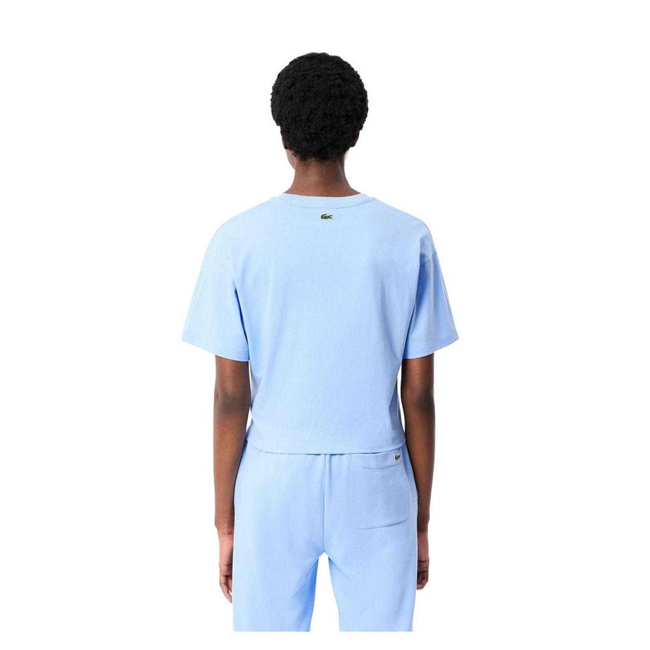 LACOSTE  Maglietta Vestibilità Rilassata Logo Cotone Pesante 
