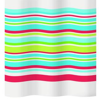 diaqua Rideau de douche textile Stripes  