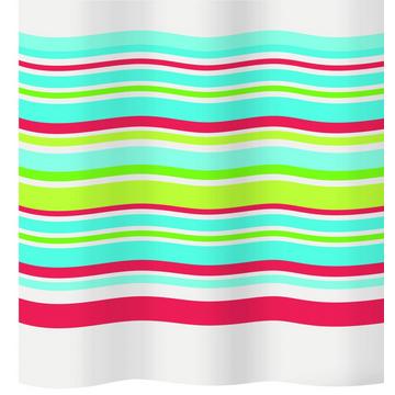 Rideau de douche textile Stripes