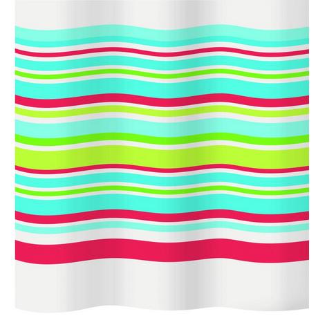 diaqua Rideau de douche textile Stripes  