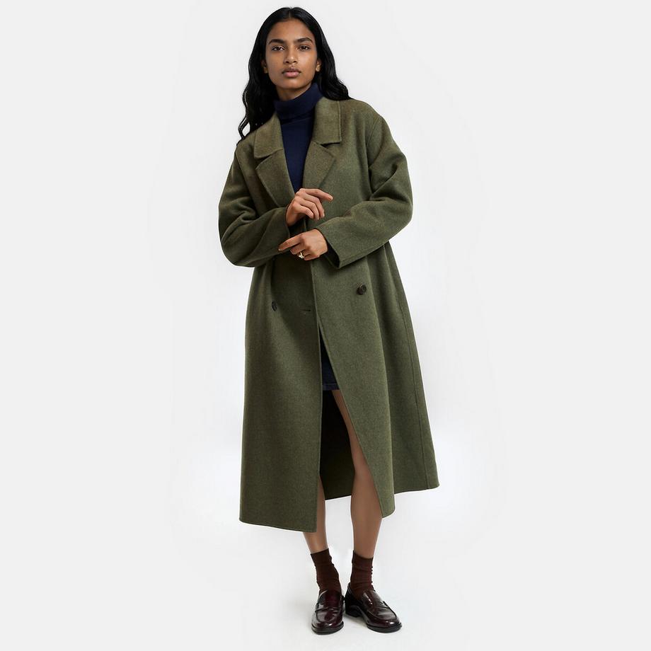 La Redoute Collections Manteau croisé oversize fait main  
