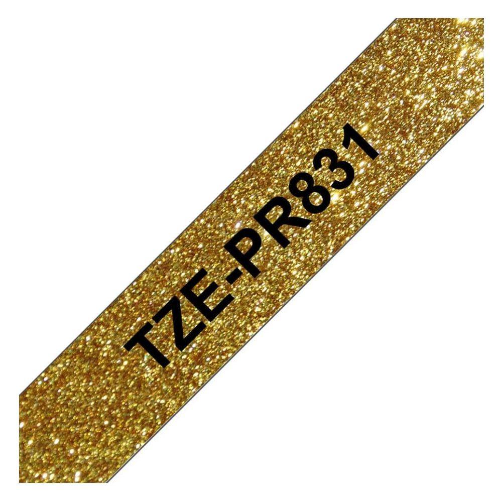 brother  TZe-Schriftbandkassette Premium Gold laminiert 