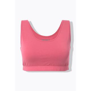 Ulla Popken  Bustier di cotone biologico con spalline larghe 