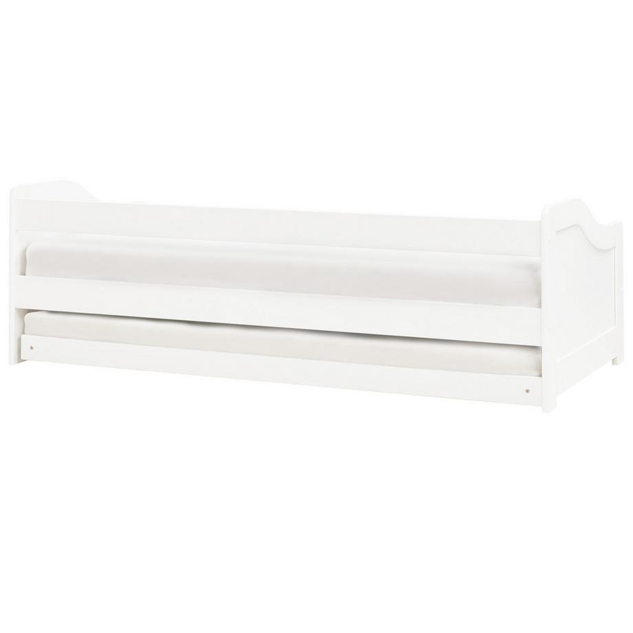 Beliani Lit gigogne en Bois de pin  LUNERAY  