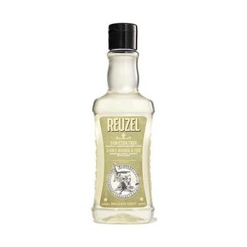 Reuzel - 3-in-1 Tea Tree Shampoo-Conditioner-Body Wash - Men`s shampoo 3in1 350ml