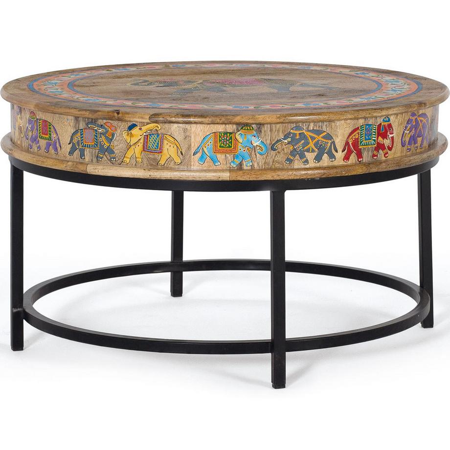 Couchtisch Mangoholz natur 78