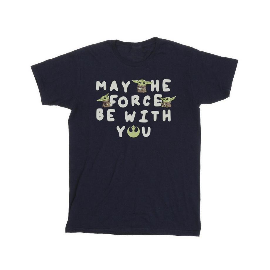 Tshirt THE MANDALORIAN MAY THE FORCE BE WITH YOU
