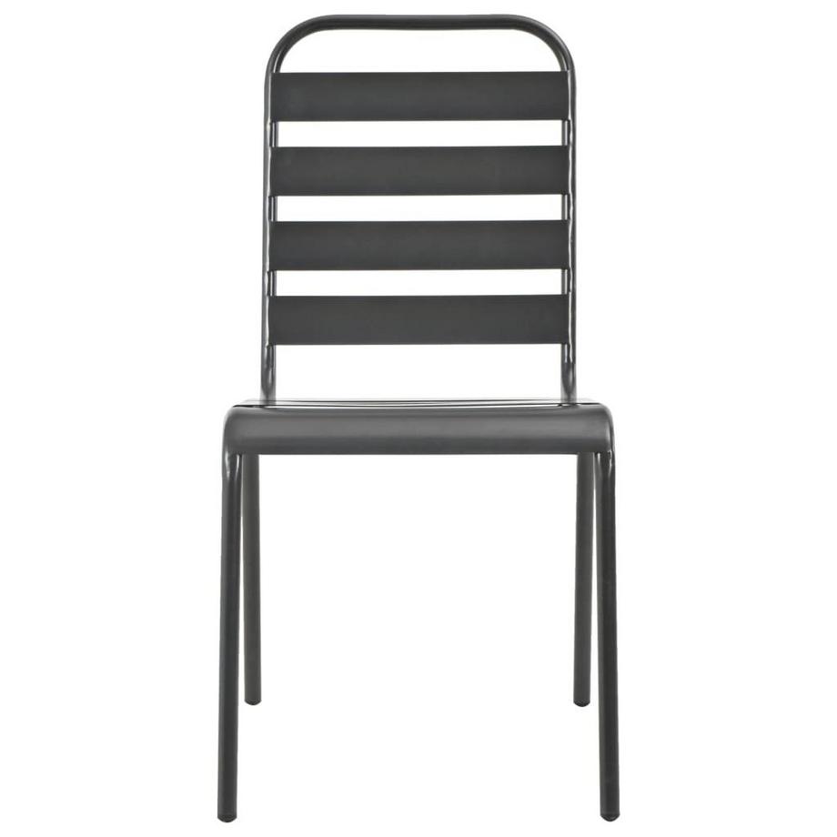 VidaXL Chaise d'extérieur métal  
