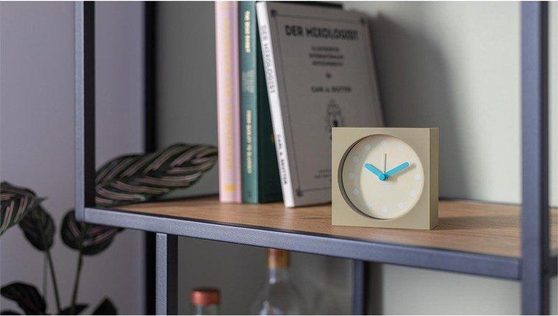 Remember Tischuhr mit Wecker Sand Kunststoff  