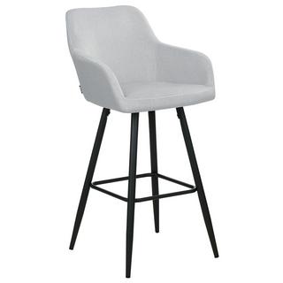 Beliani Lot de 2 chaises de bar en Velours Moderne CASMALIA  