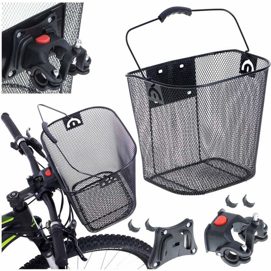 Fahrradkorb vorne, Metall-Klickkorb