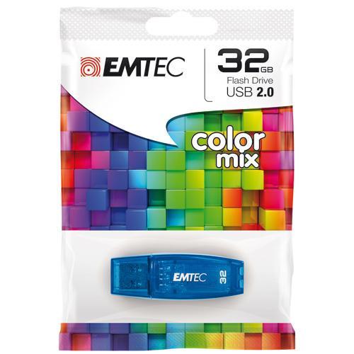 Emtec Basf  Emtec Color Mix C410 USB 2.0-Stick, 32 GB 