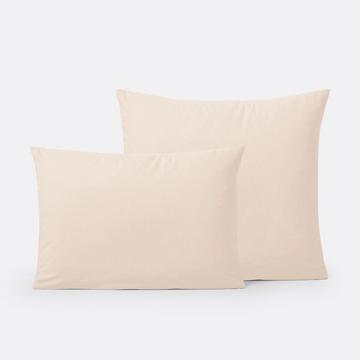 Taie d'oreiller enfant unie coton