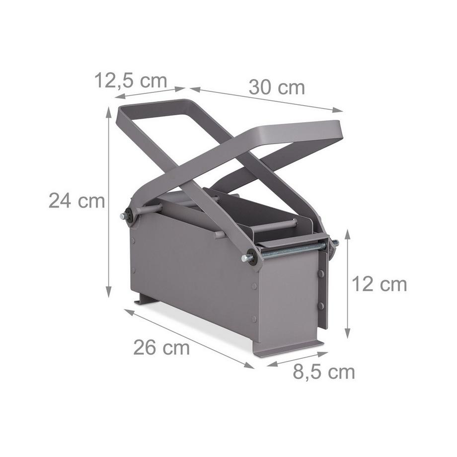 B2X Presse à briquettes pour papier gris  