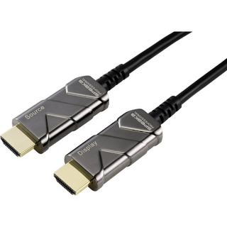 SpeaKa Professional  SpeaKa Professional HDMI Cavo Spina HDMI-A, Spina HDMI-A 15.00 m Nero SP-8821988 Ultra HD (8K) Cavo HDMI 