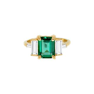 Elli  Ring Cocktail Quartz Topas Edelstein 