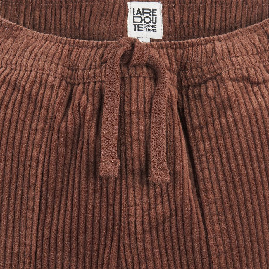 La Redoute Collections  Pantalon jogger en velours doublé 