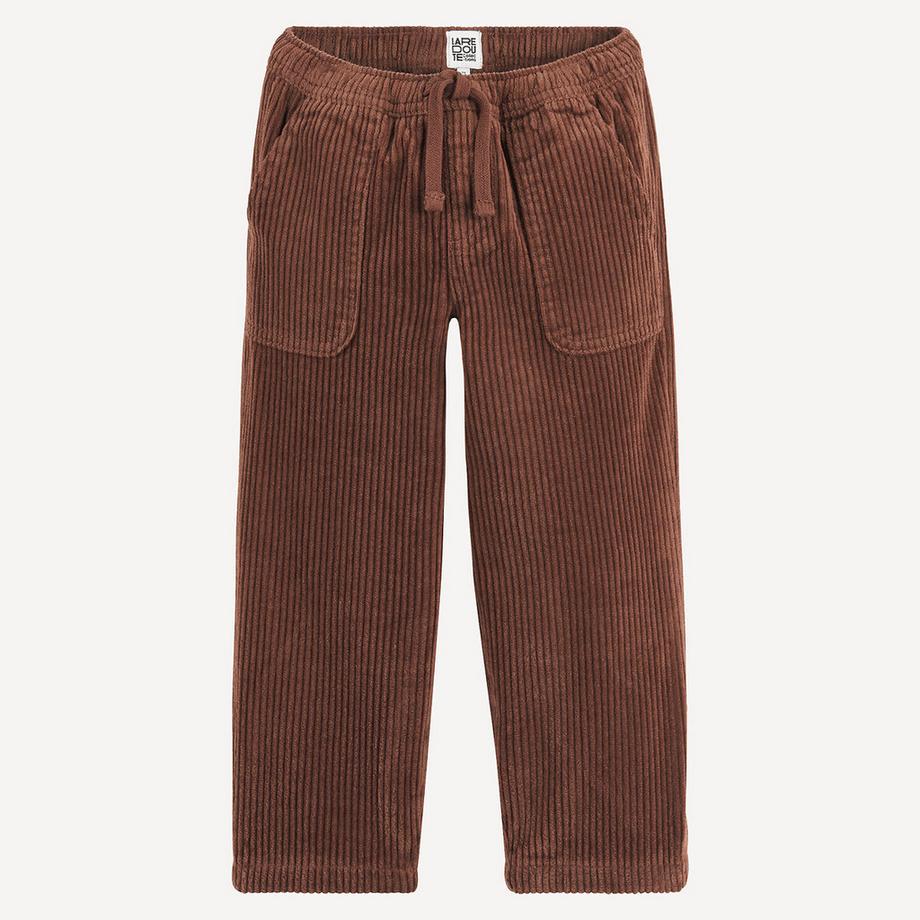 La Redoute Collections  Pantalon jogger en velours doublé 