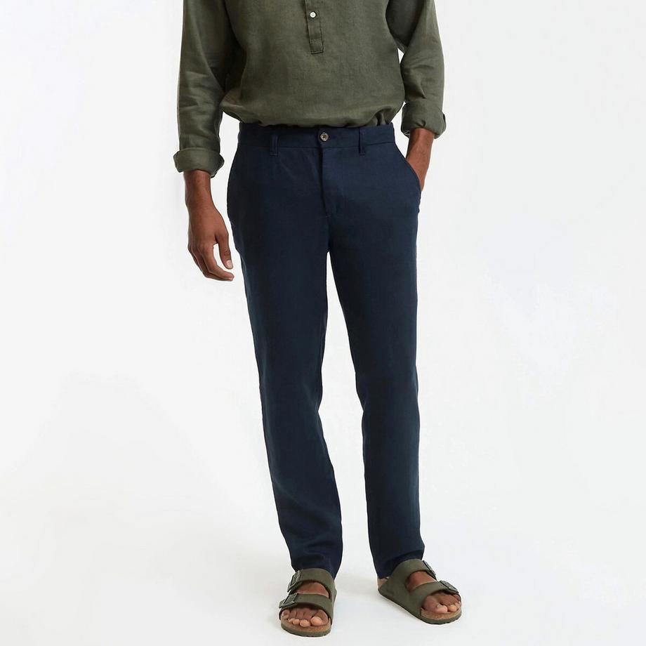 La Redoute Collections Pantalon Droit en Lin  