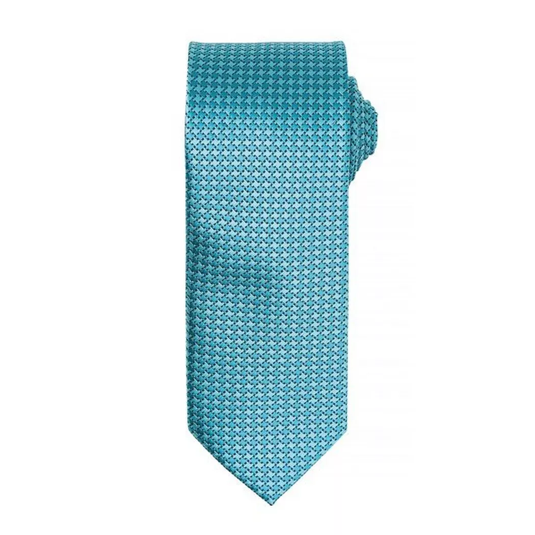 PREMIER - Krawatte mit Sternen Muster, für Herren, Türkisblau, One Size