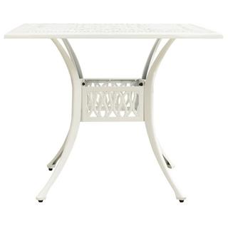 VidaXL Table de jardin aluminium  