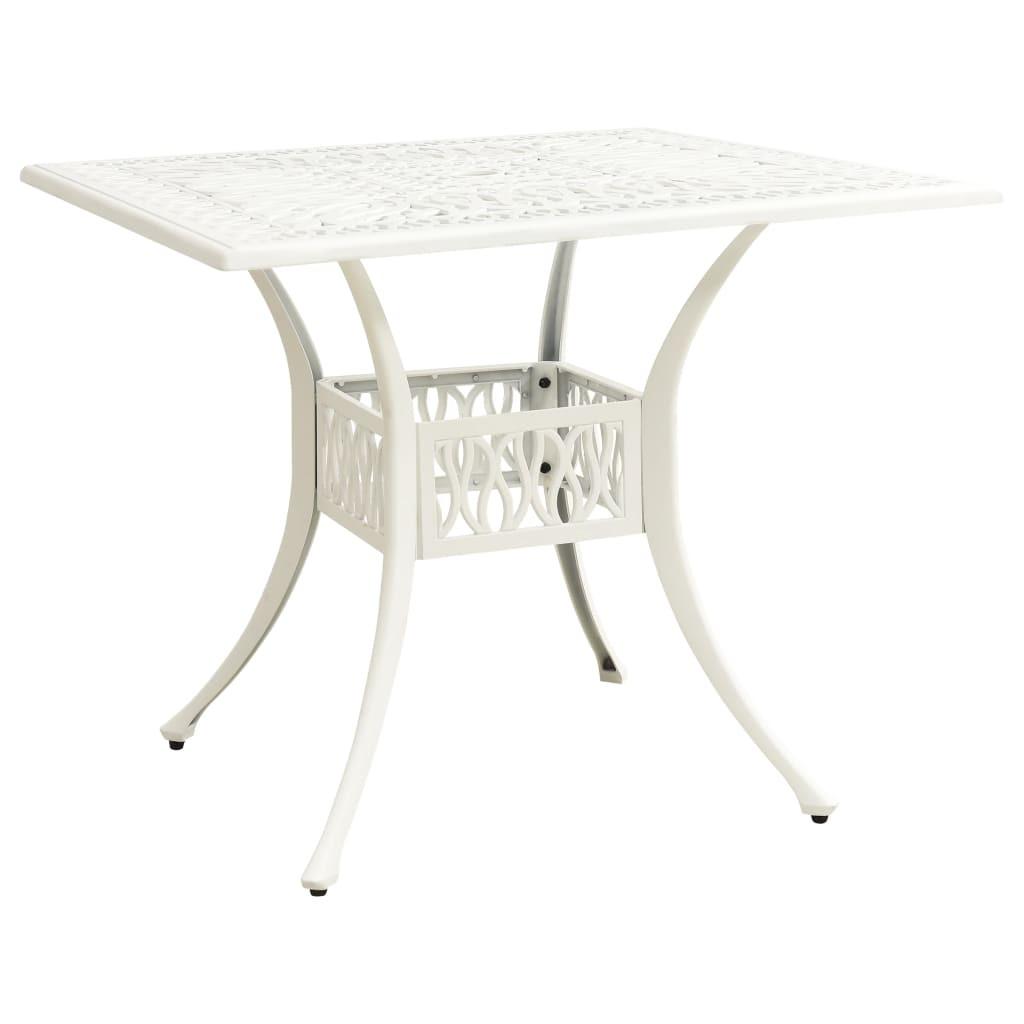 VidaXL Table de jardin aluminium  