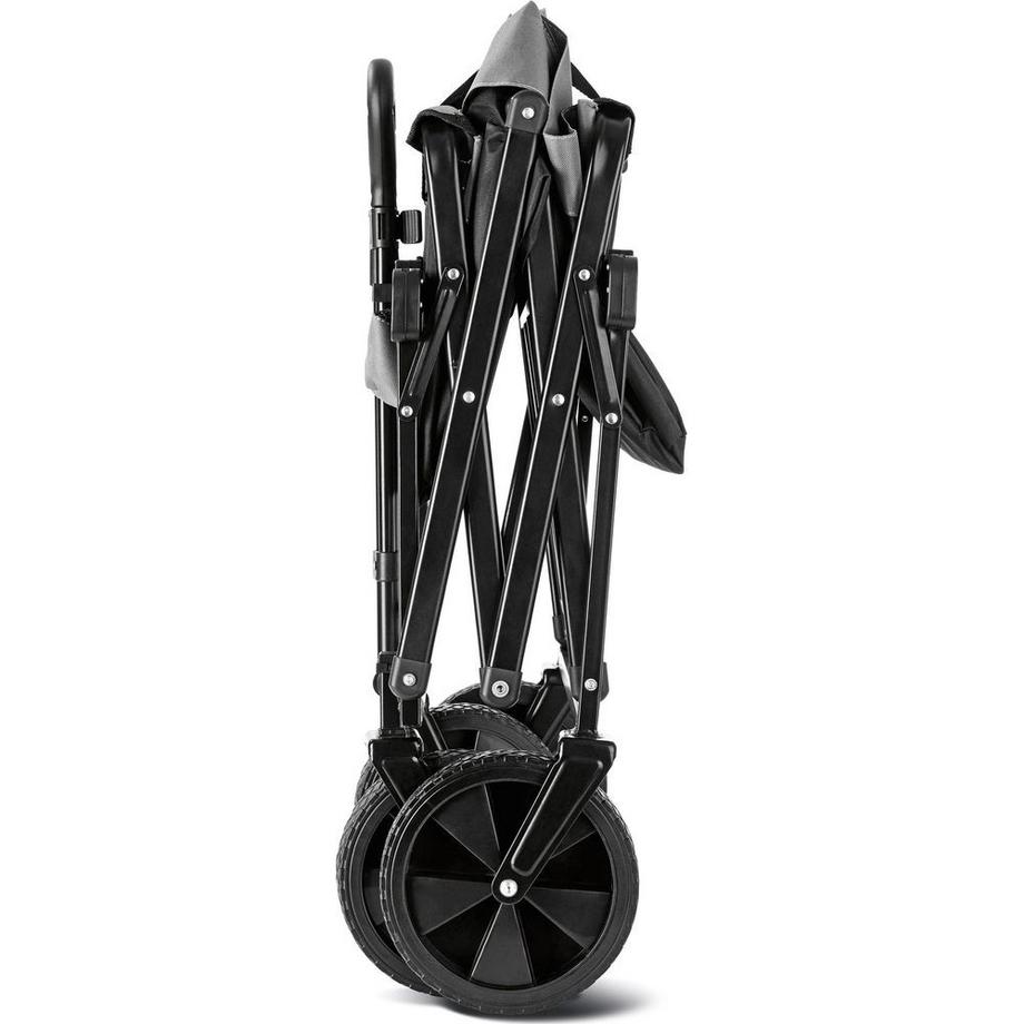 easymaxx  chariot pliant avec toit 