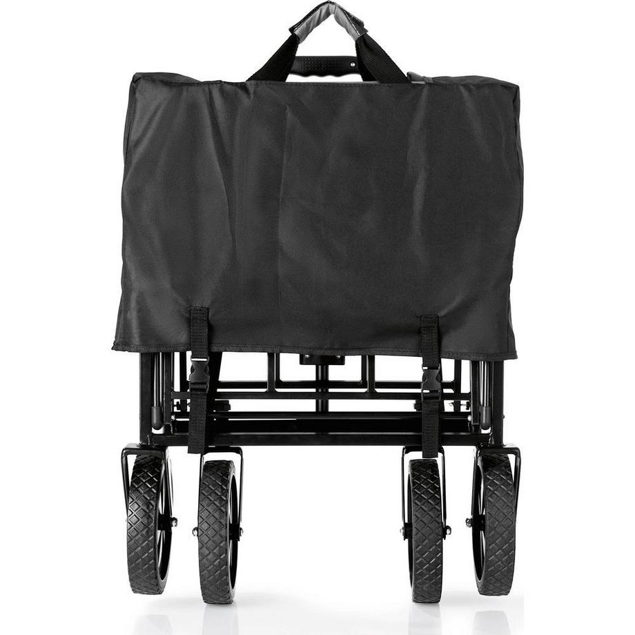 easymaxx  chariot pliant avec toit 