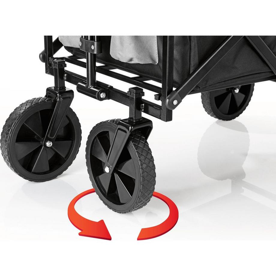 easymaxx  chariot pliant avec toit 