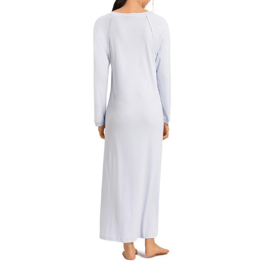 HANRO Pure Essence Camicia da Notte Maniche Lunghe  