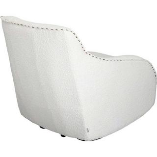 KARE Design Fauteuil à bascule Swing Ritmo Boucle crème  