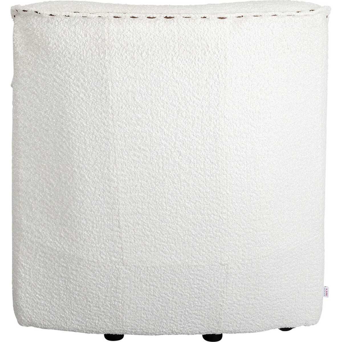 KARE Design Fauteuil à bascule Swing Ritmo Boucle crème  