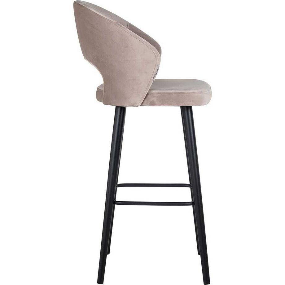 mutoni Tabouret de bar Savoy kaki noir 113  