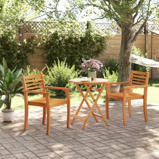 VidaXL Table de jardin bois d'acacia  