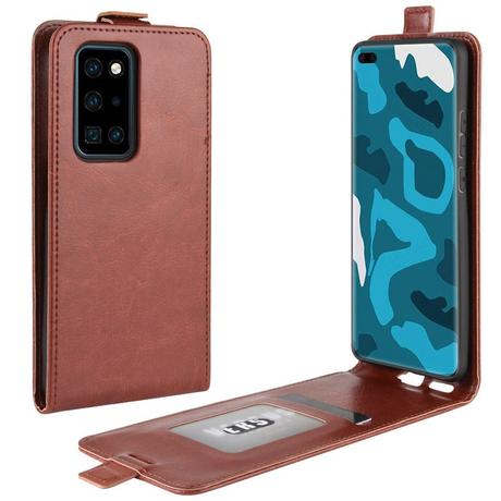 Cover-Discount  Huawei P40 Pro - Klassisches Flip Case Vertikal 