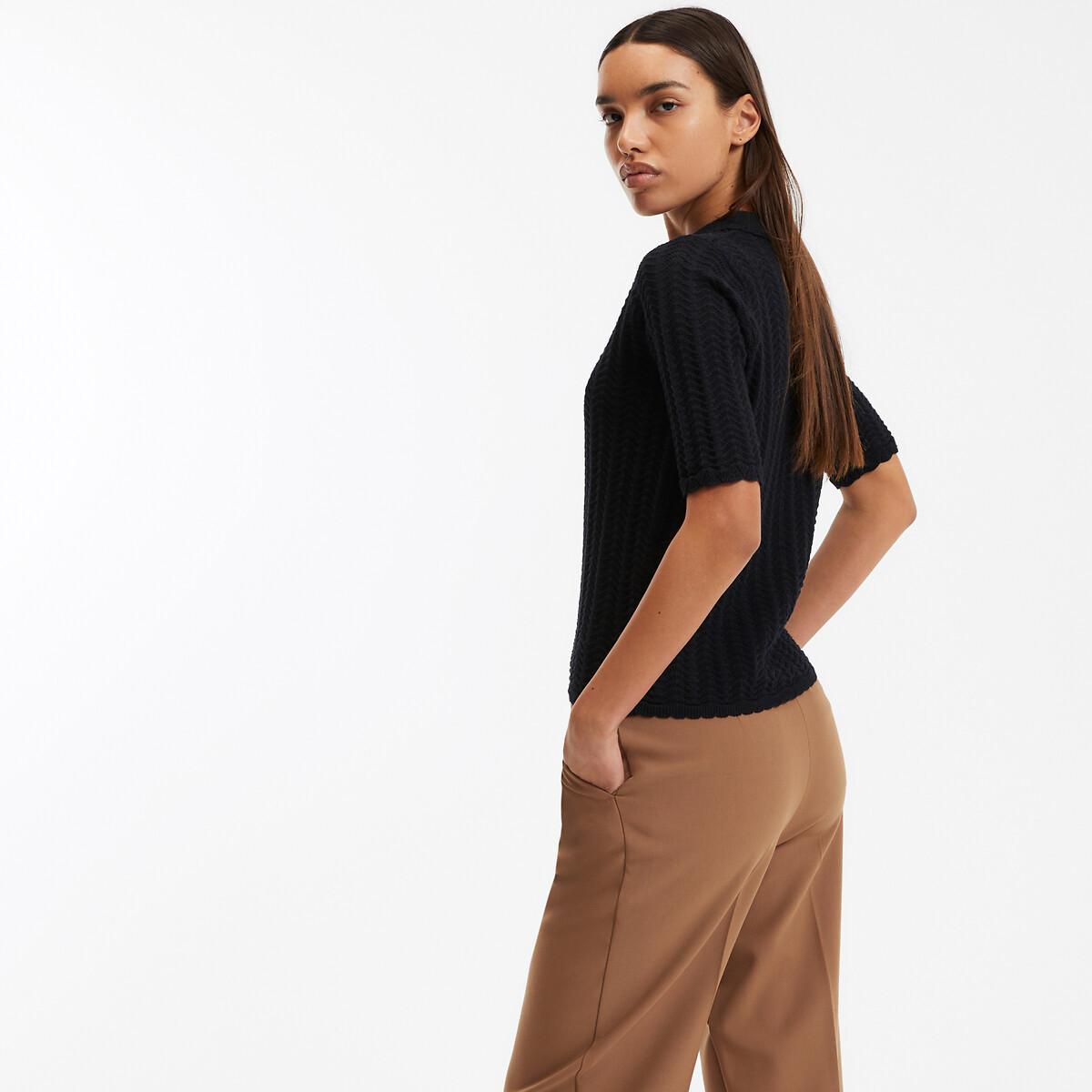 La Redoute Collections Pullover mit Polokragen  