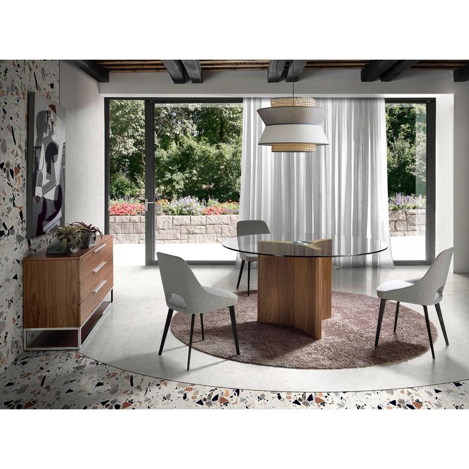 ANGEL CERDA Stuhl ausem Stoff  