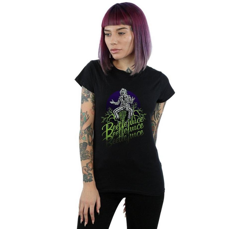 Beetlejuice Bedrucktes T-Shirt  